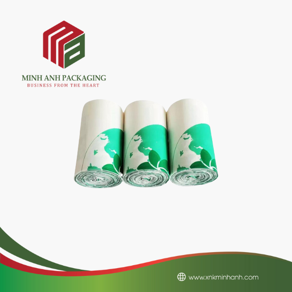 100% Biodegradable Folded Trash Bag