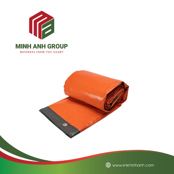 Large Tarpaulin as Temporary Shelter During Emergency Situations