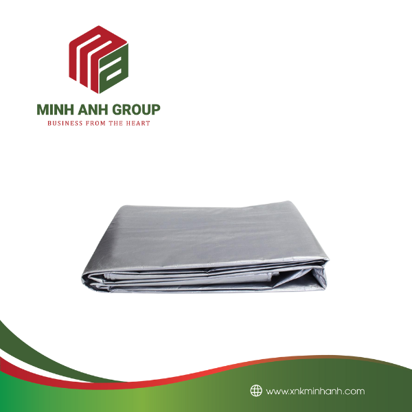 Large Tarpaulin as Temporary Shelter During Emergency Situations